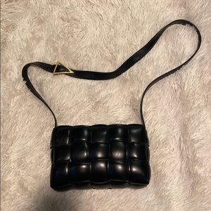 Woven Crossbody Handbag